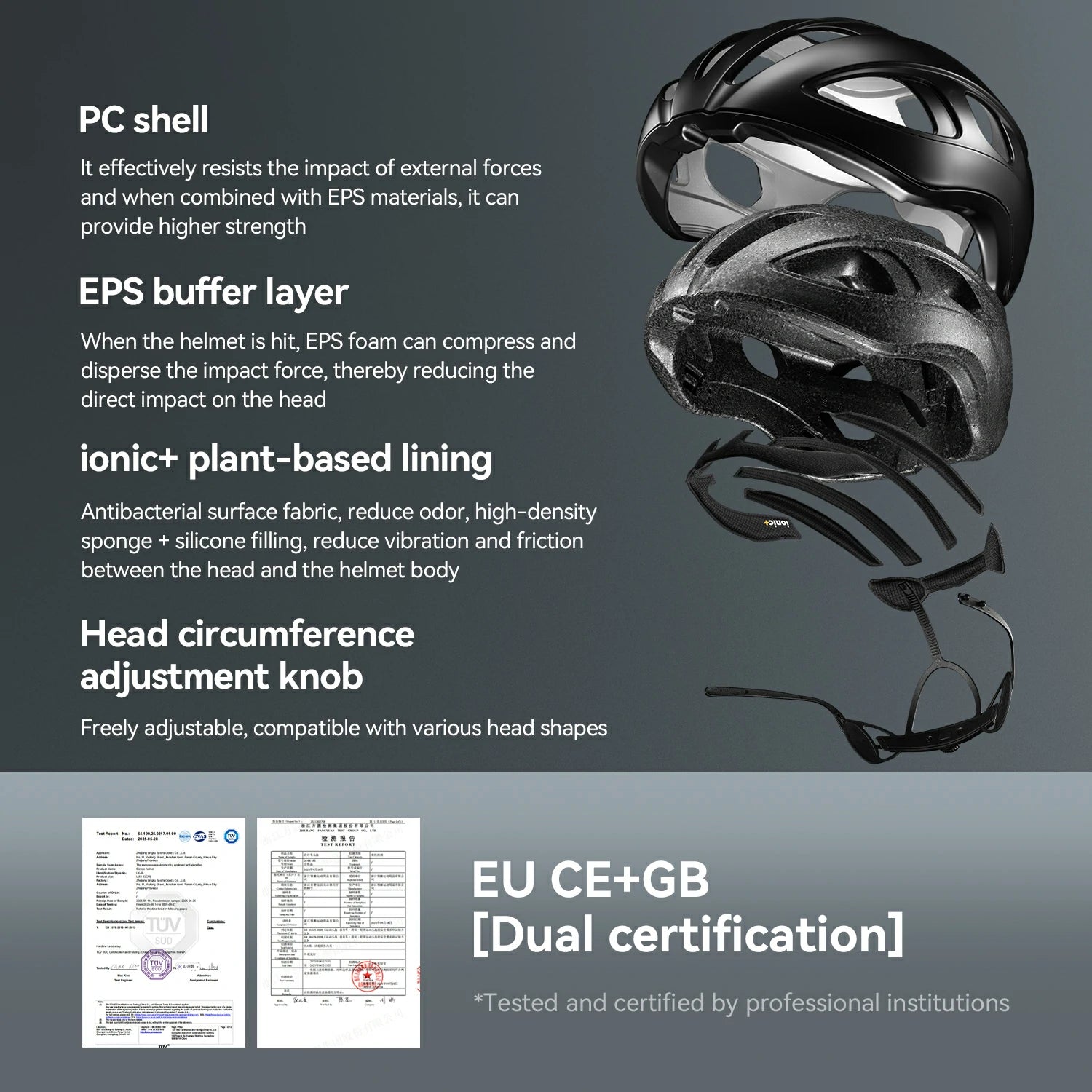 LK-66 Adult Bike Cycling Helmet