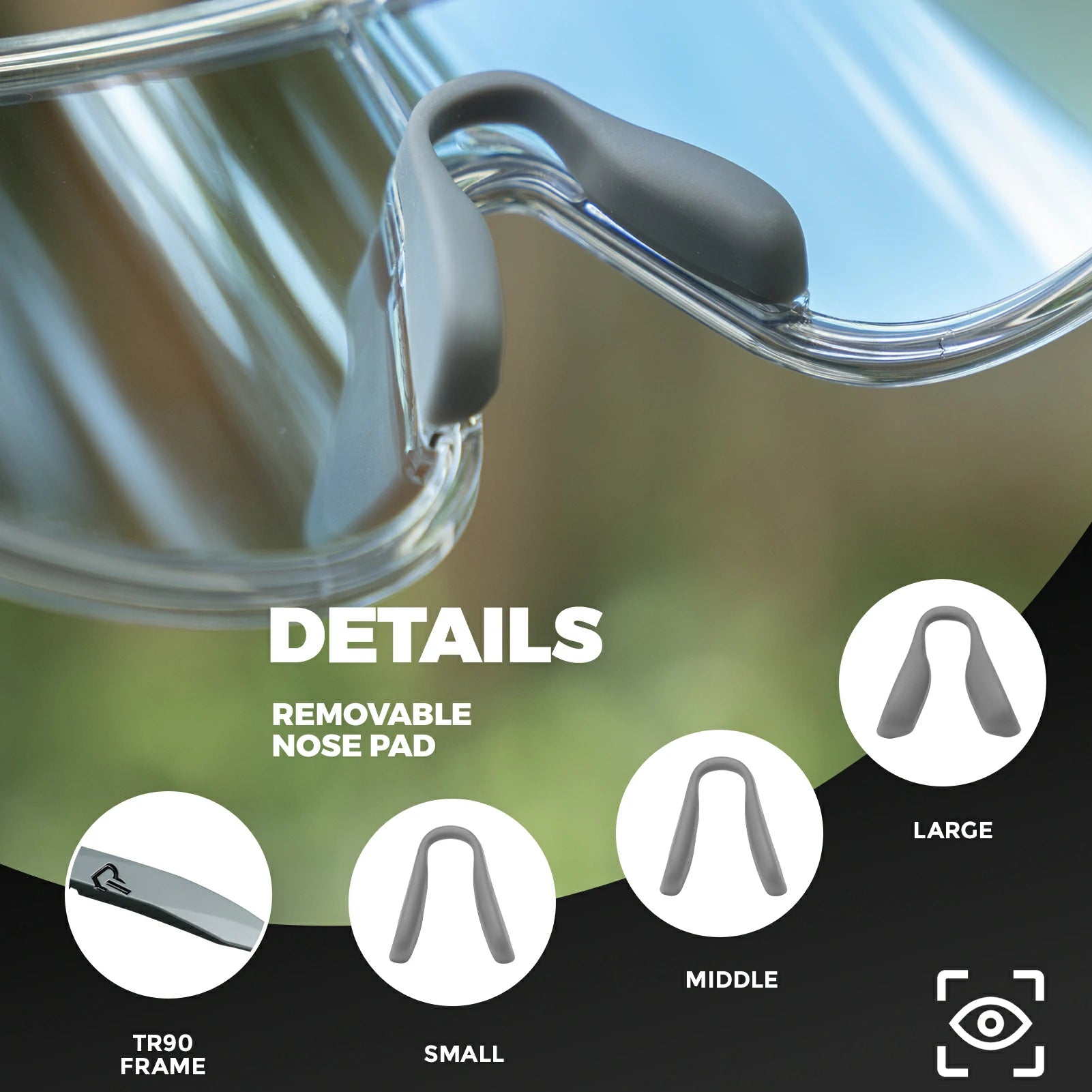 #color_Bright Transparent White(Photochromic lens)