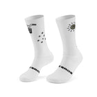 Compression Cycling Socks Antibacterial Gradient
