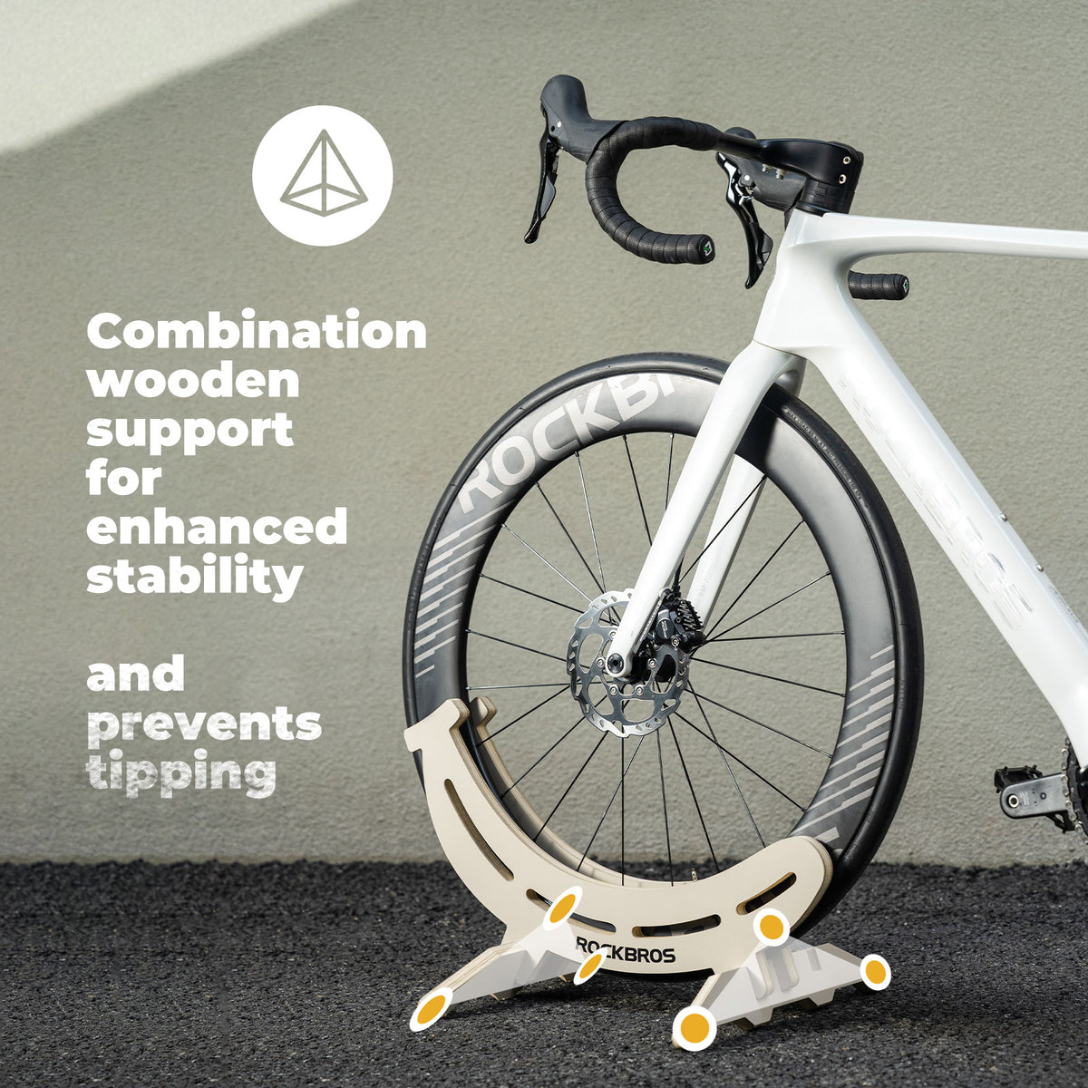 Soporte de Bicicleta Ajustable Estilo Banana