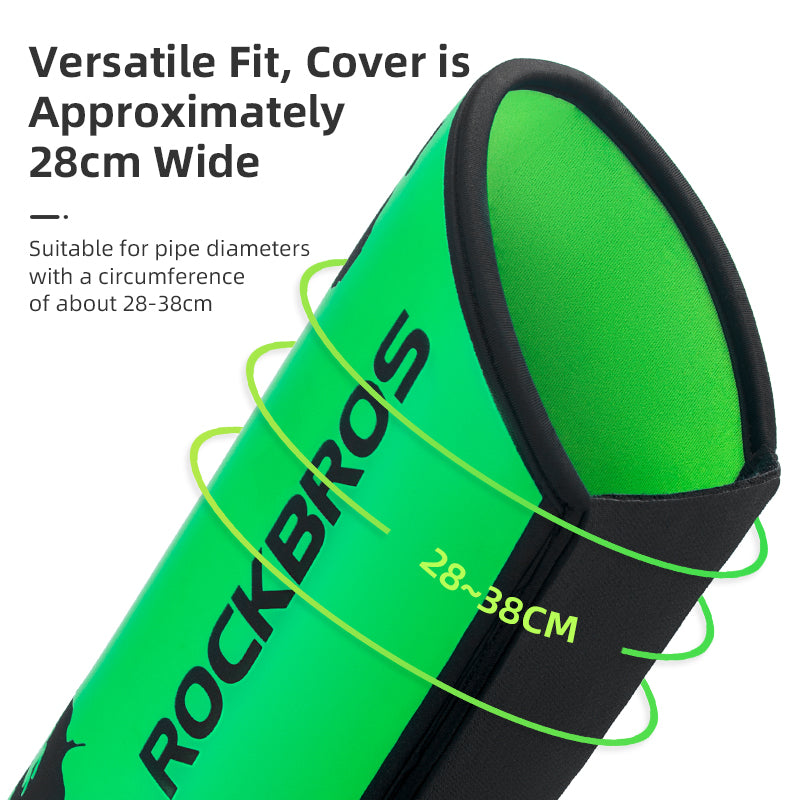 ROCKBROS Neoprene Ebike Battery Cover  Wear  Dirt Resistant for Outdoor Use