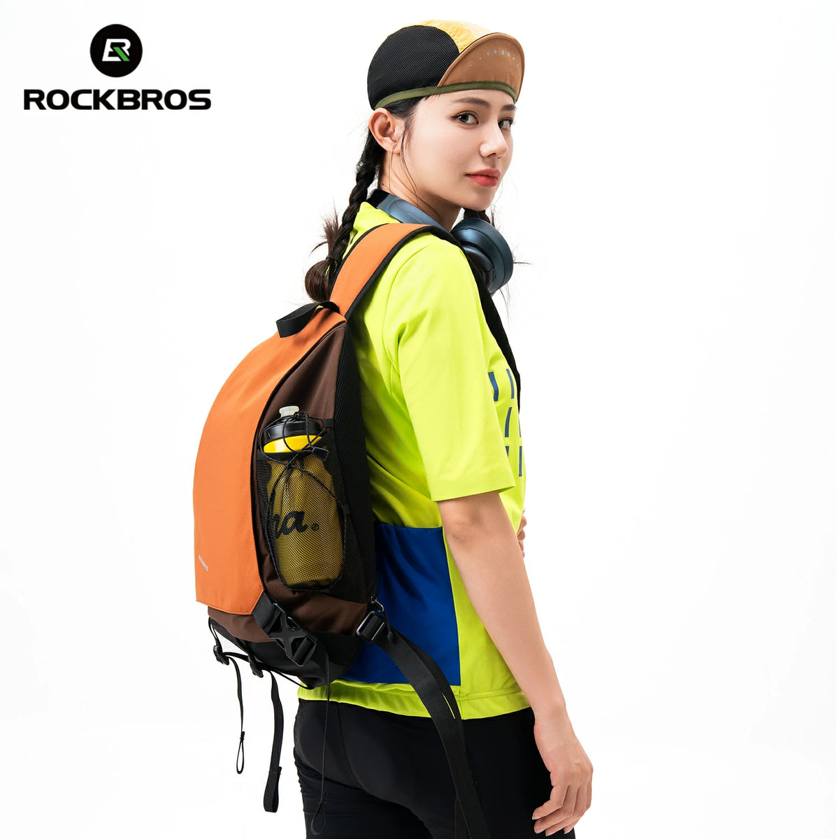 ROCKBROS Bandolera de hombro tipo sling de 11,5L con hebilla magnética para viaje