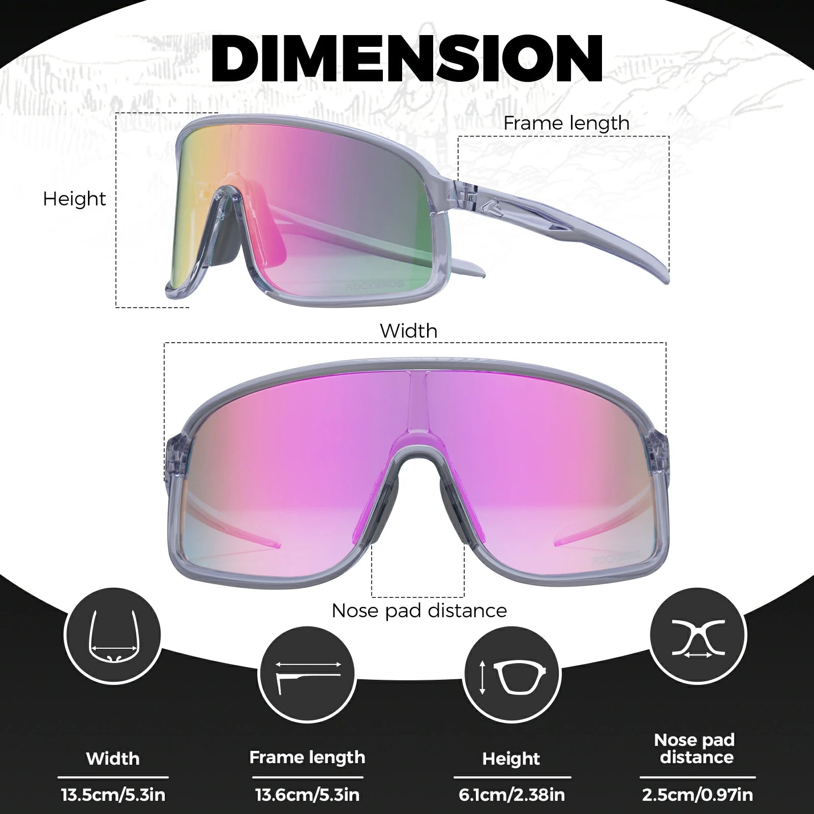 #color_Transparent Purple(Photochromic lens)
