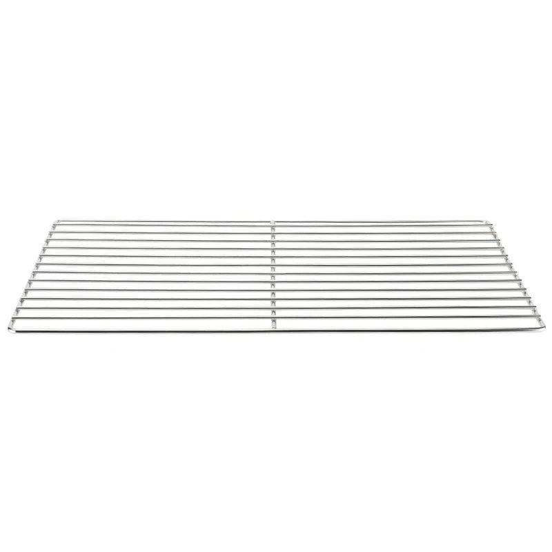 Qunature Durable Iron Chrome BBQ Grill Net with Rounded Corners for Easy Use