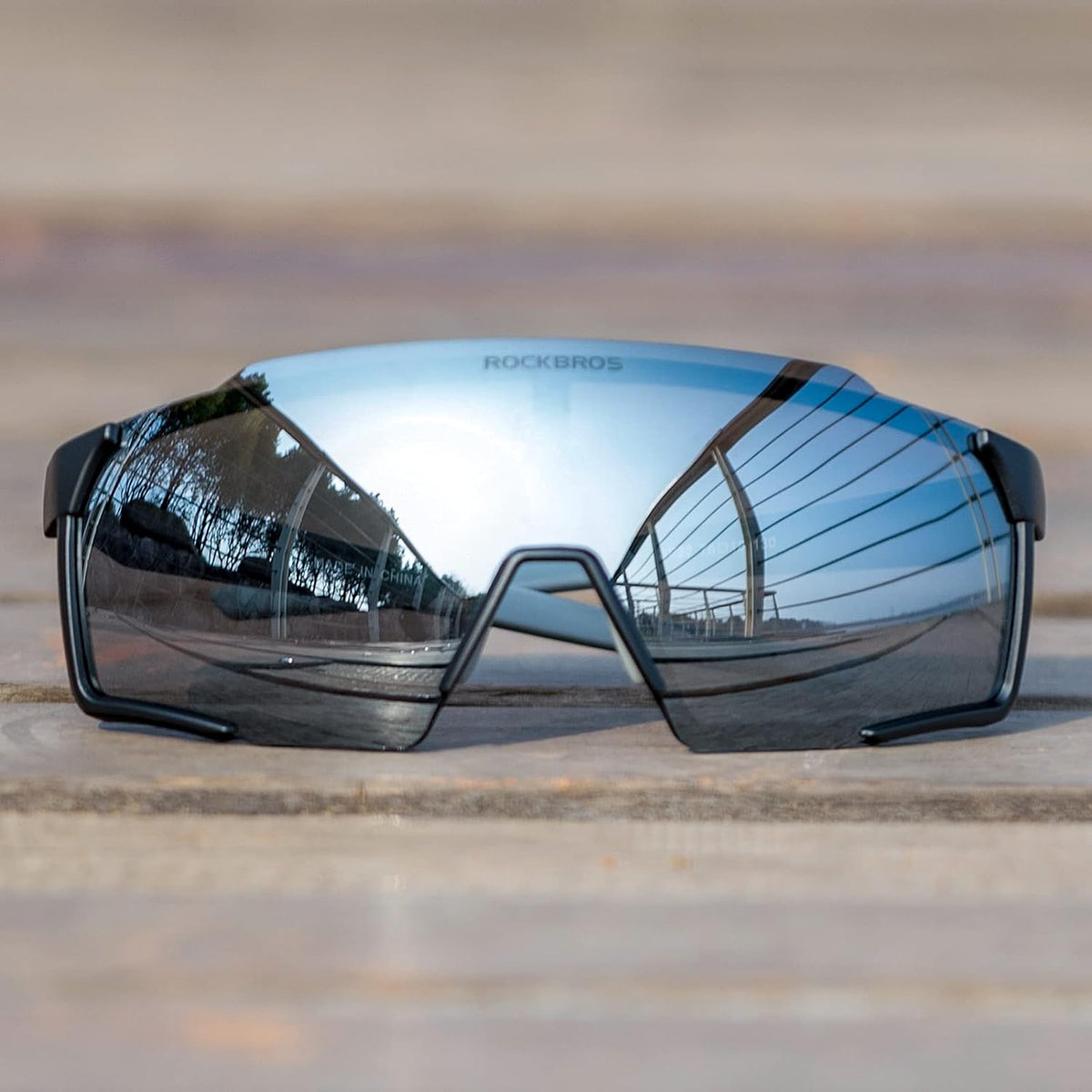 ROCKBROS MTB Cycling Sunglasses UV400 Polarized Lightweight HD Lens - ROCKBROS