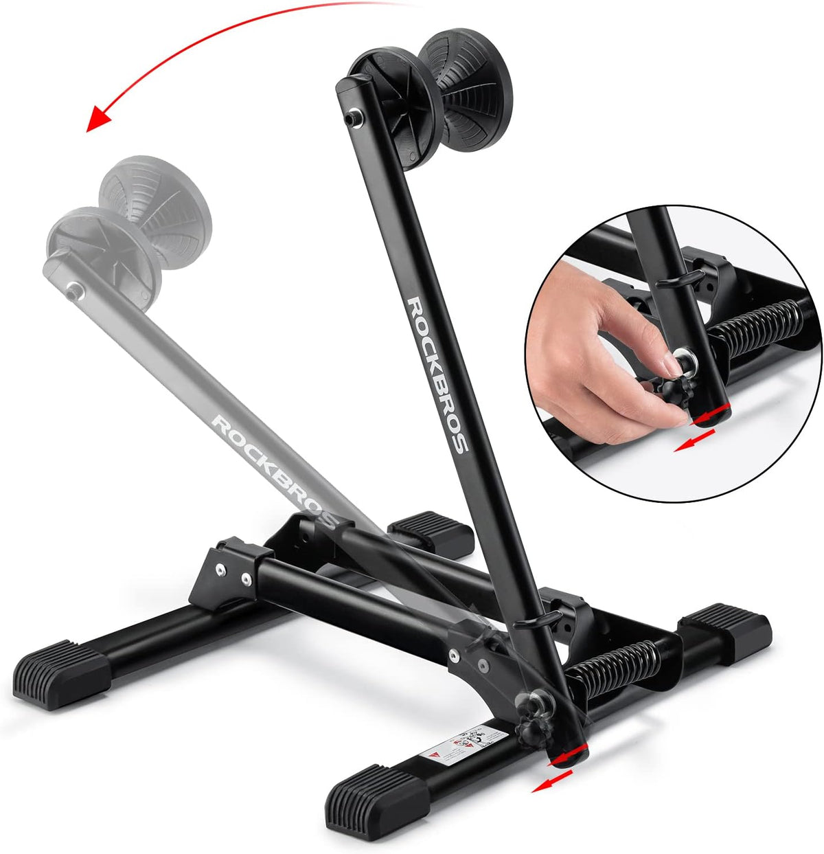 ROCKBROS Bike Stand Floor Stable Bike Storage Rack - ROCKBROS