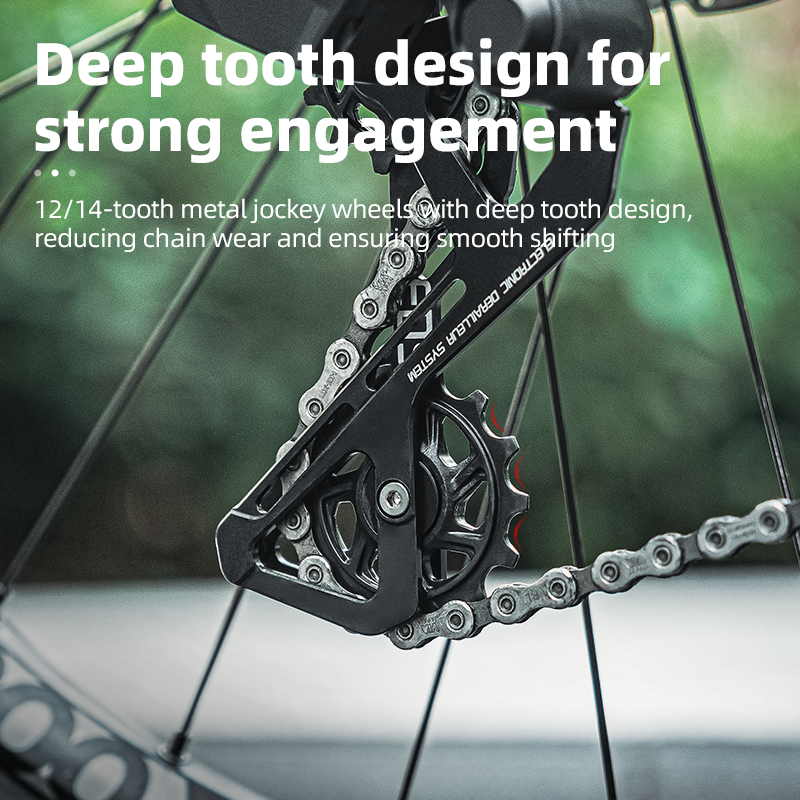 ROCKBROS Wireless Electronic Derailleur System for 7-13 Speed Bikes