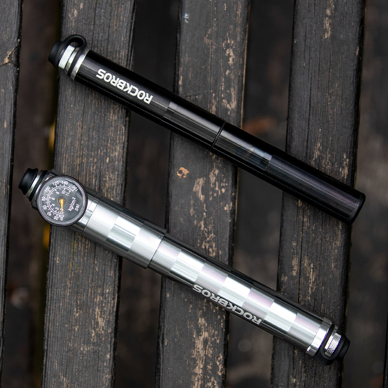ROCKBROS Ultralight  Bike Tire Shock Mini Pump 160PSI High Pressure