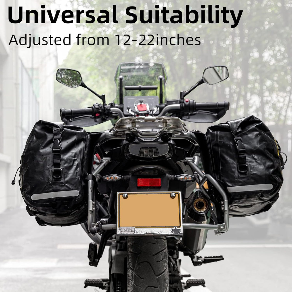 ROCKBROS 60L Waterproof Motorcycle Saddle Bags Durable Removable 2 PCS - ROCKBROS