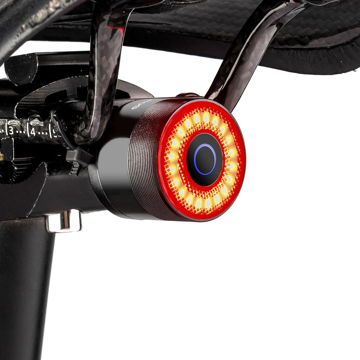 ROCKBROS Q3 Bike Tail Light USB Rechargeable IPX6 Waterproof 4 Light Modes - ROCKBROS