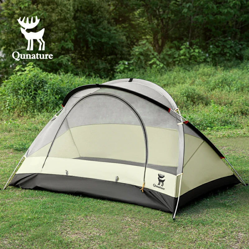 Carpa Qunature Impermeable con Varillas Ligeras de Aluminio, Fácil de Montar para Acampar