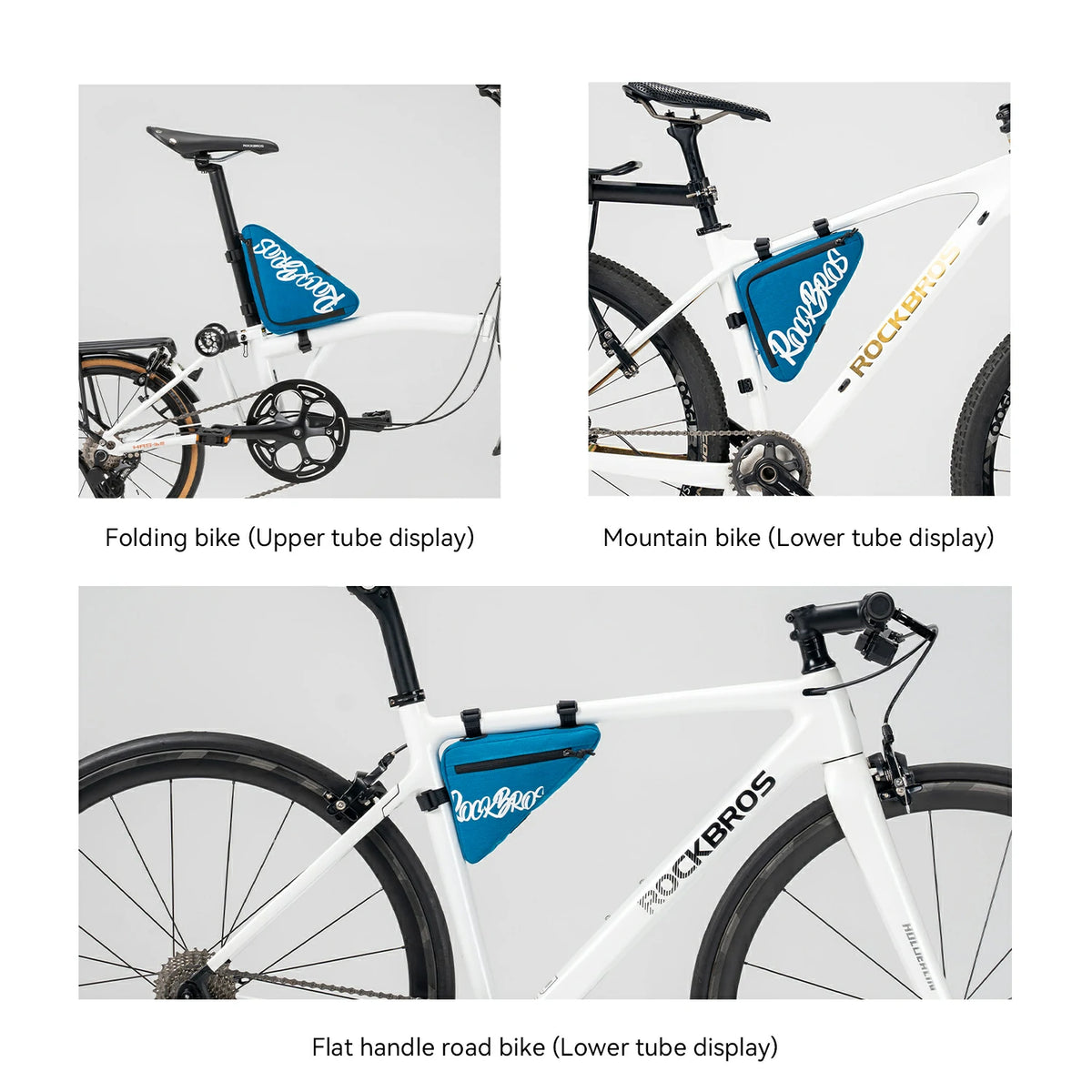 ROCKBROS FlashRide Sketch  Bike Triangle Bag