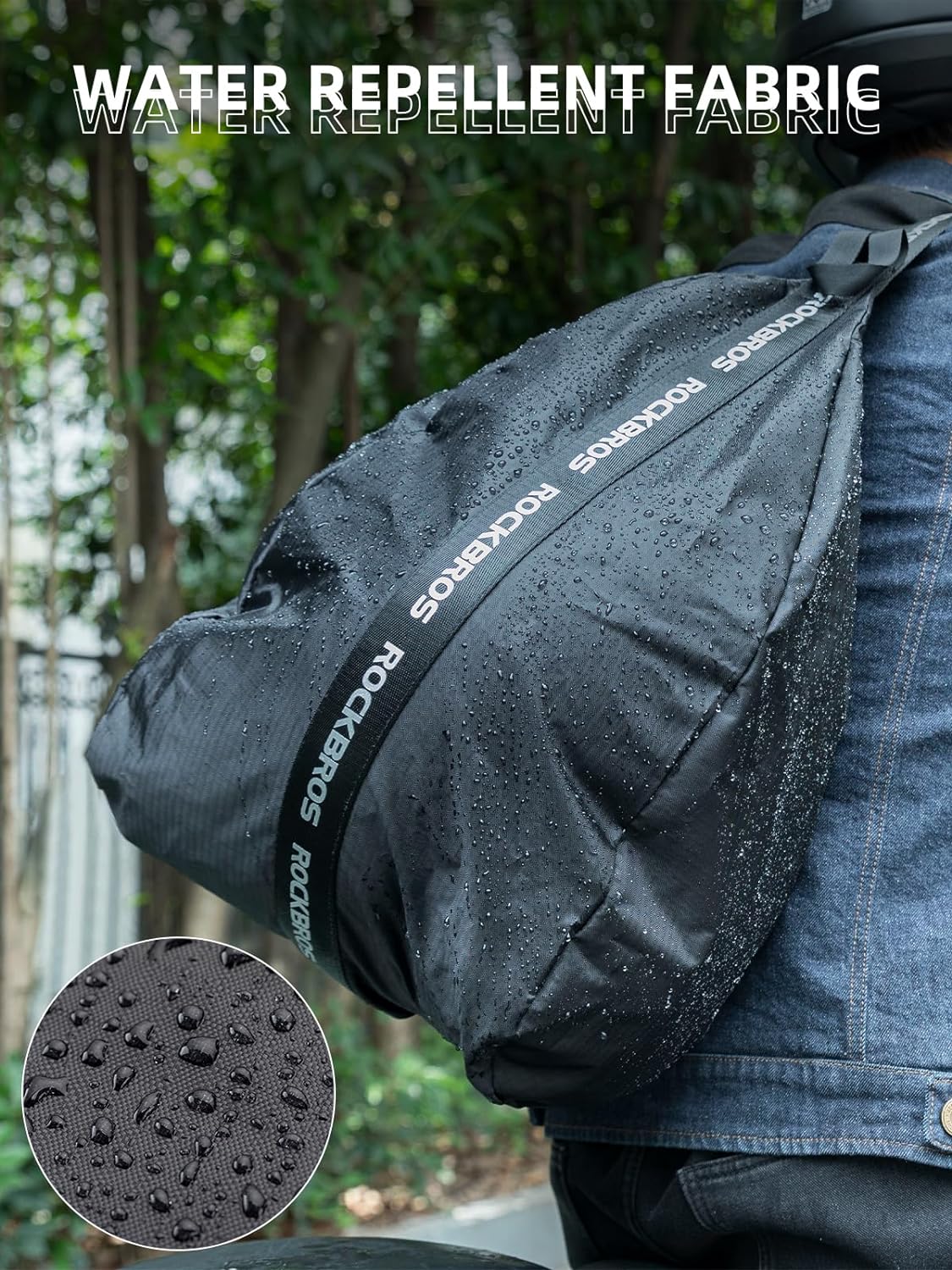 ROCKBROS Waterproof Motorcycle Helmet Backpack 7L Lightweight Storage Bag - ROCKBROS