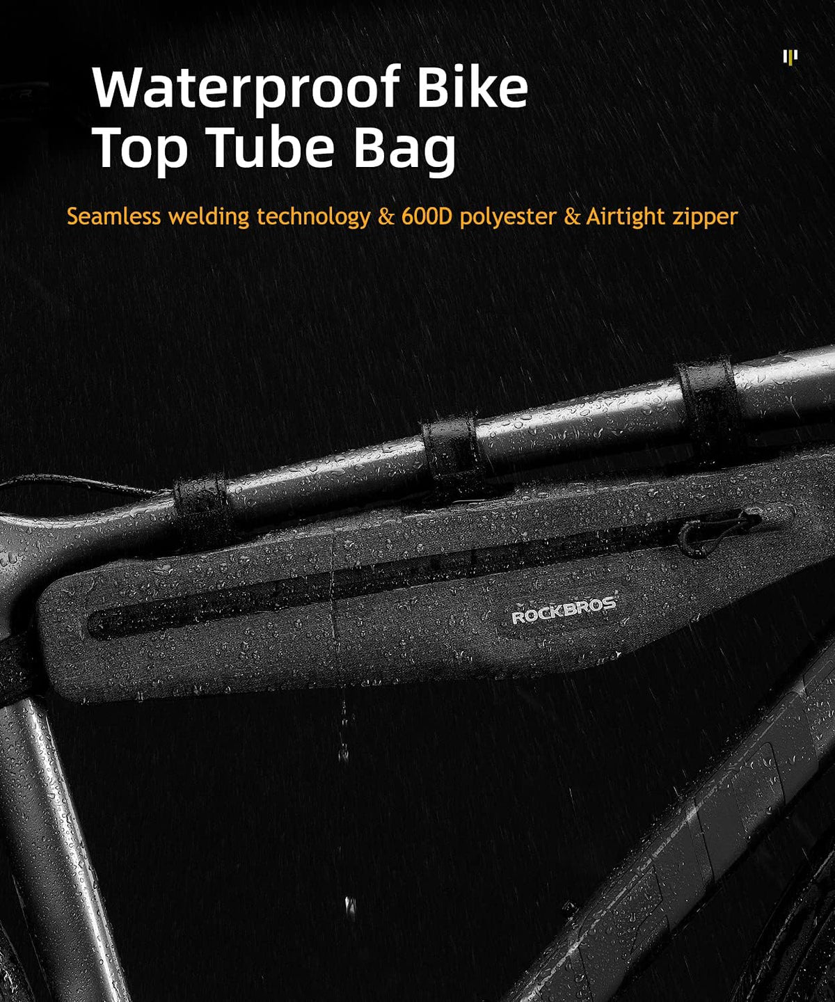 ROCKBROS Triangle Bag Waterproof Cycling Pouch 1.5 L Classified Capacity - ROCKBROS