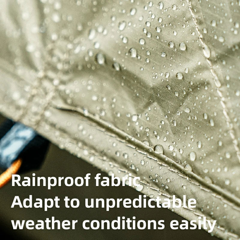 Carpa Qunature Impermeable con Varillas Ligeras de Aluminio, Fácil de Montar para Acampar
