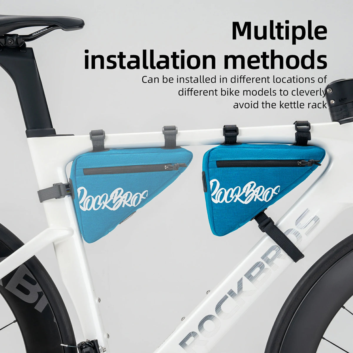 ROCKBROS FlashRide Sketch  Bike Triangle Bag