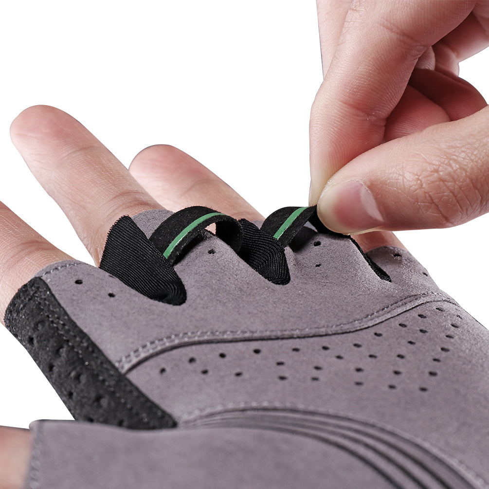 ROCKBROS Guantes de Ciclismo Fitness con Medio Dedo para Montañismo al Aire Libre