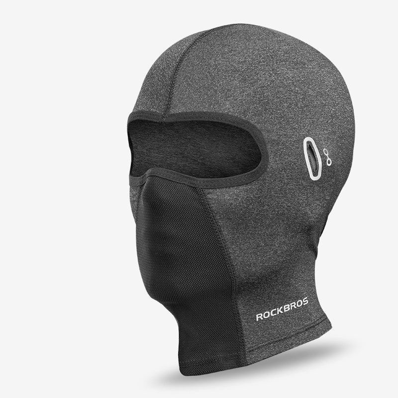Balaclava de seda helada con ranura para gafas
