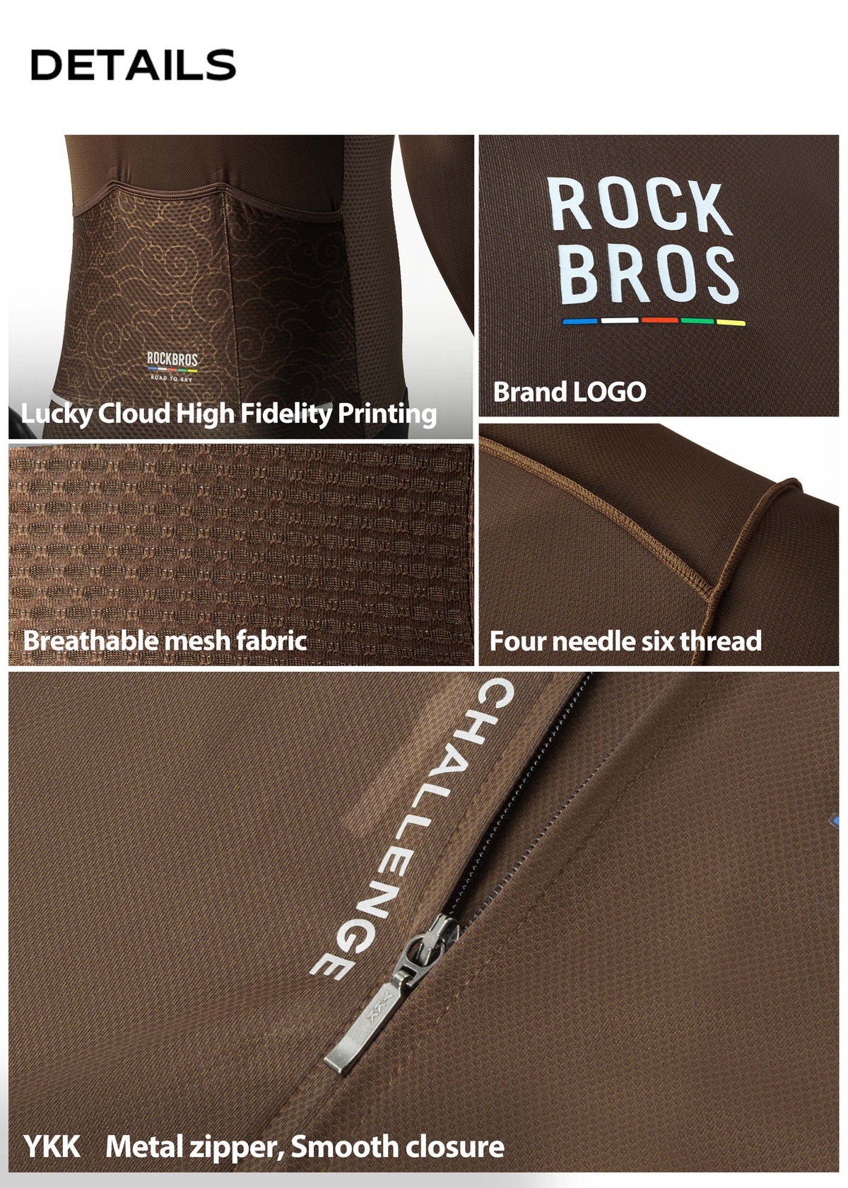 ROAD TO SKY Men's Cycling Long Sleeve Jersey ¢ò 