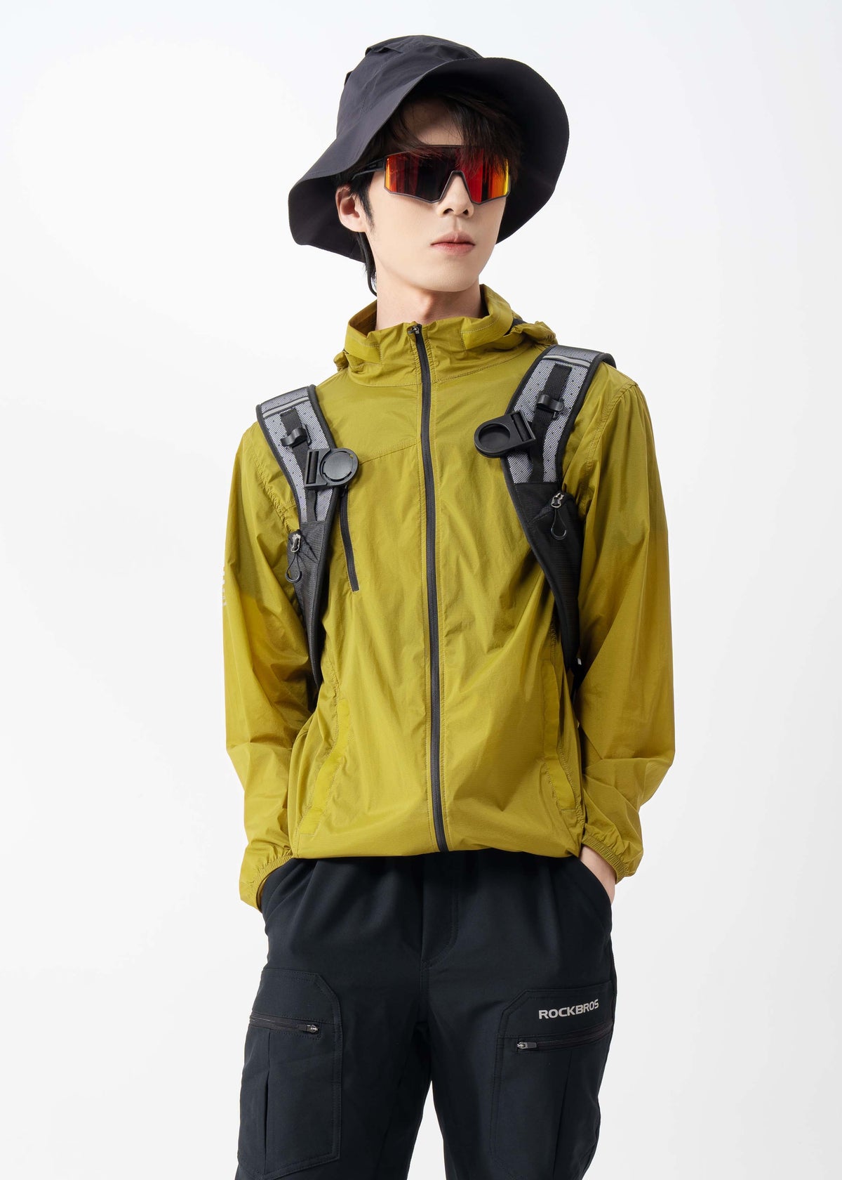 Road to Sky Men's Lightweight Cycling Windbreaker | ROCKBROS