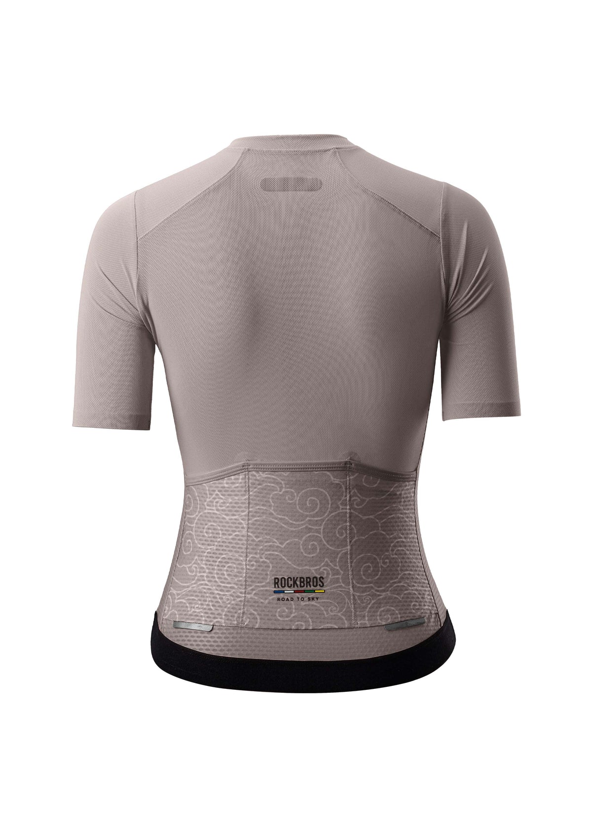 ROAD TO SKY Women's Cycling Short-Sleeved Jersey ¢ò Grey