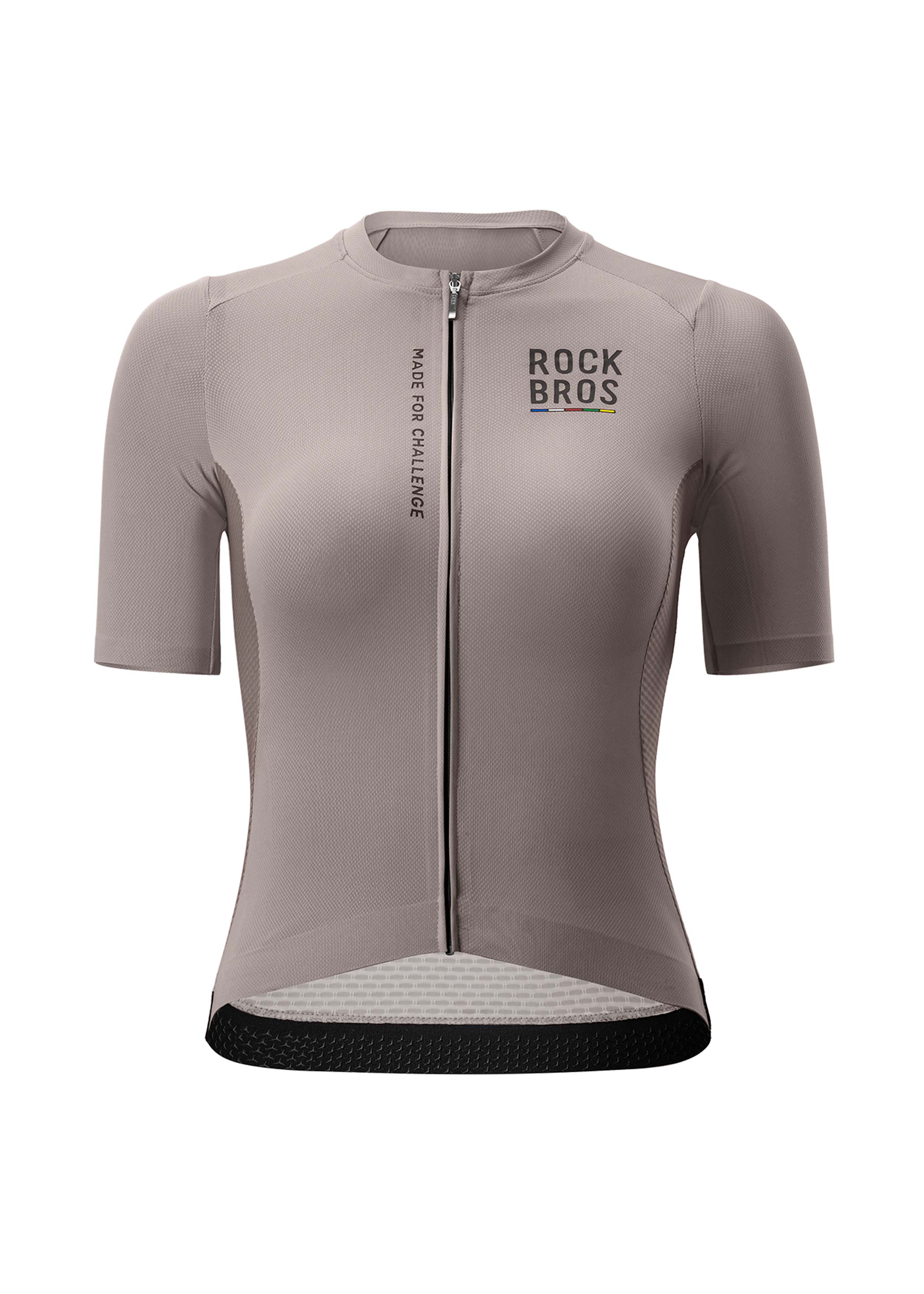 ROAD TO SKY Women's Cycling Short-Sleeved Jersey ¢ò Grey