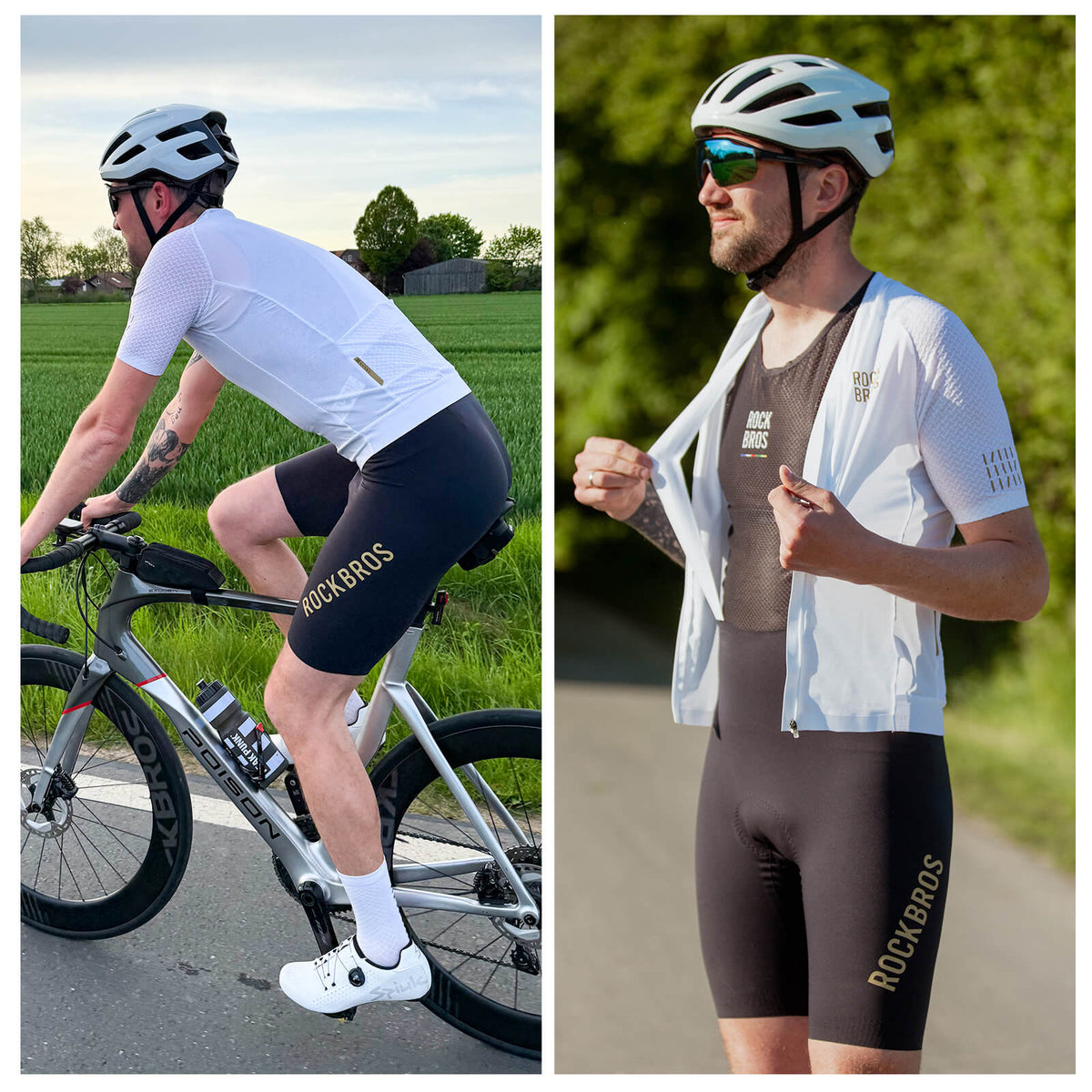 ROCKBROS DOLOMITI Pads Men’s Cycling Bib Shorts