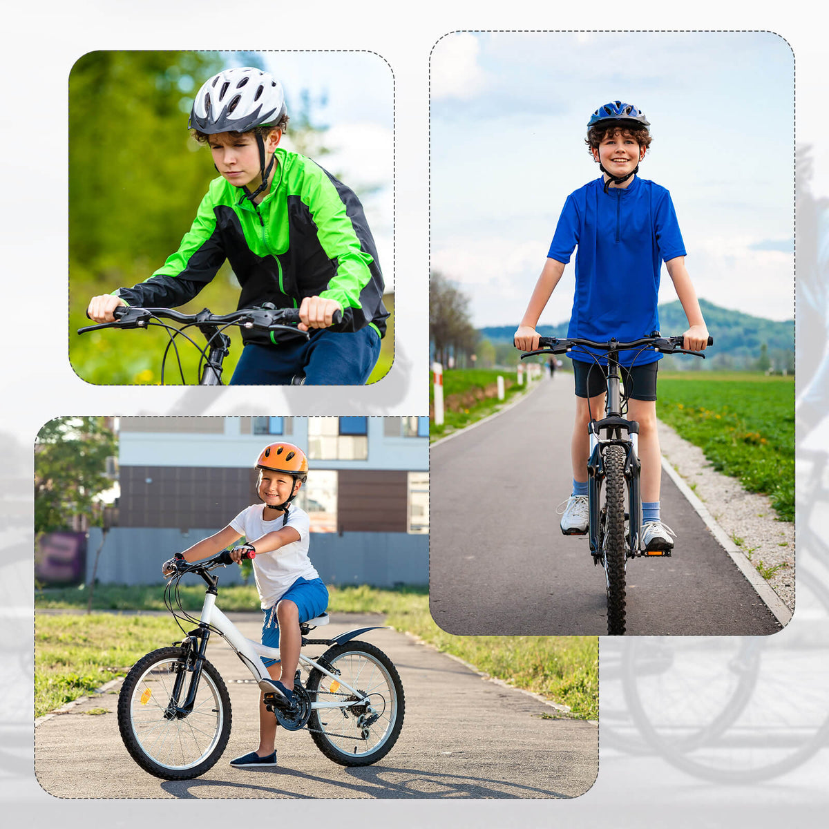 ROCKBROS Kids Bike Saddle – Comfort & Safety for Young Riders!​