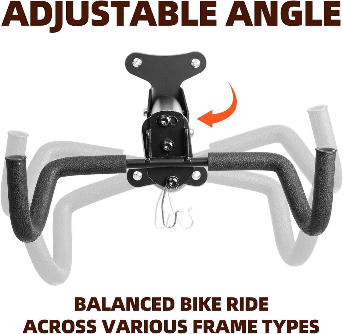 ROCKBROS Wall-Mounted Bike Hanger 33 lb Capacity