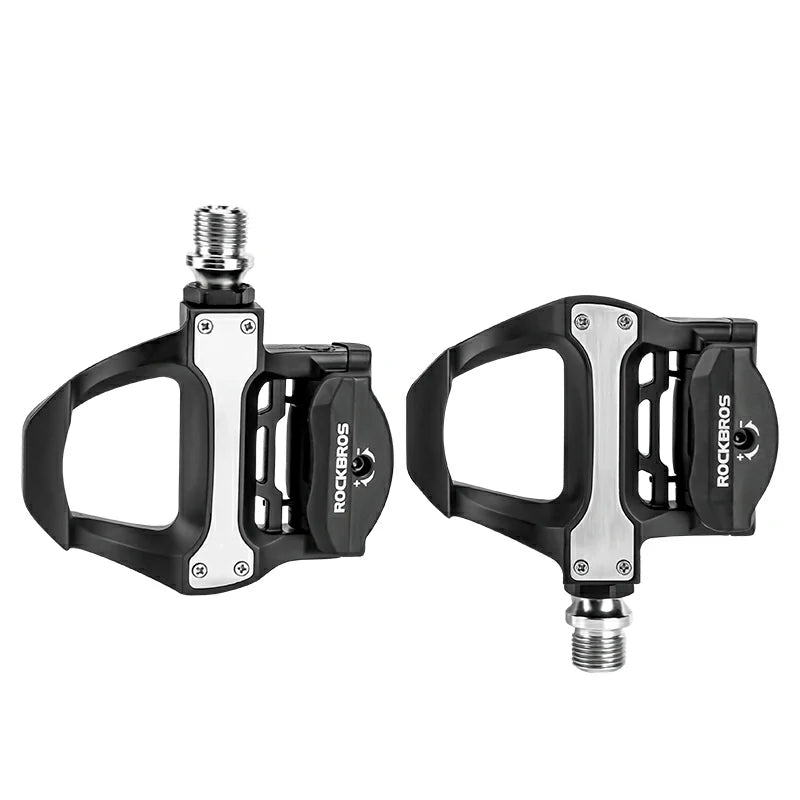 Pedales de bicicleta sin calas, ligeros, para carretera y MTB, de 9/16'' con sistema SPD-SL