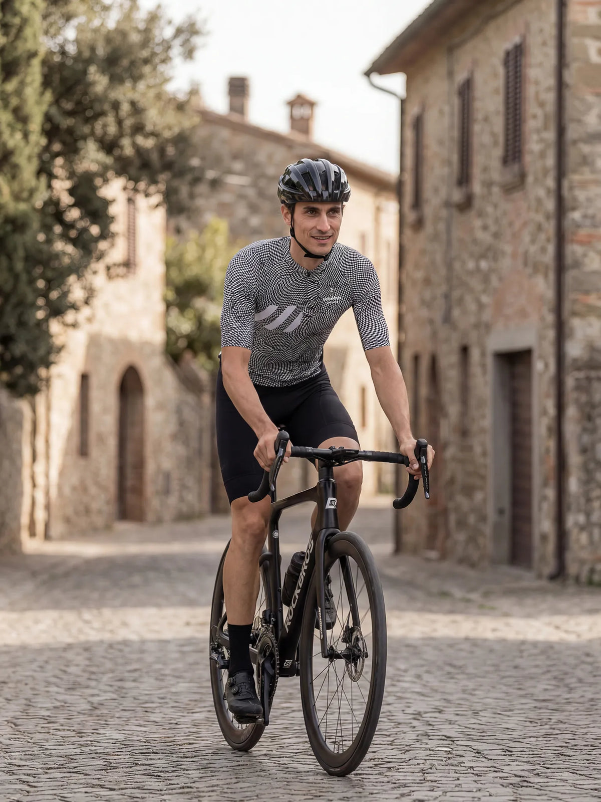 Men's Cycling Jersey Pixel Riot#Type_Optical Warp Check