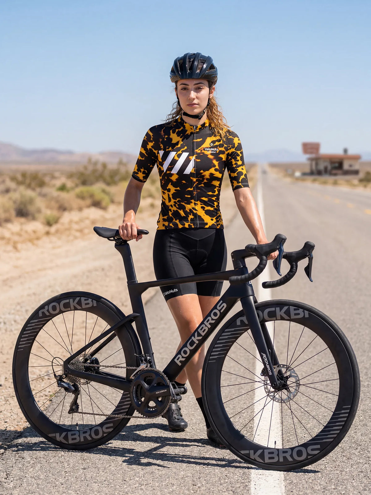 Women's Cycling Jersey Fur Code#Type_Amber Tortoise