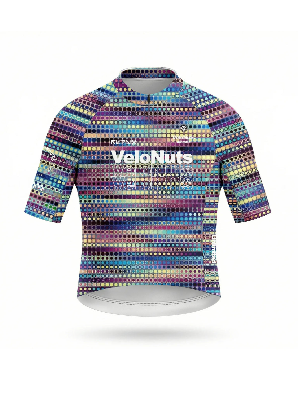 Women's Cycling Jersey Retro Signal#Type_Neon Dotwave