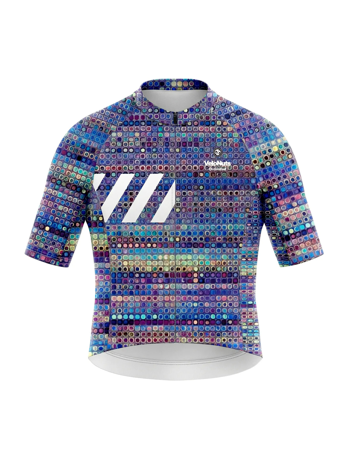 Women's Cycling Jersey Pixel Riot#Type_Prism Mosaic