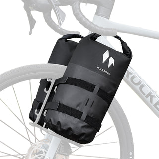 RideMate 100% Waterproof Front Fork Rack Bag 7L