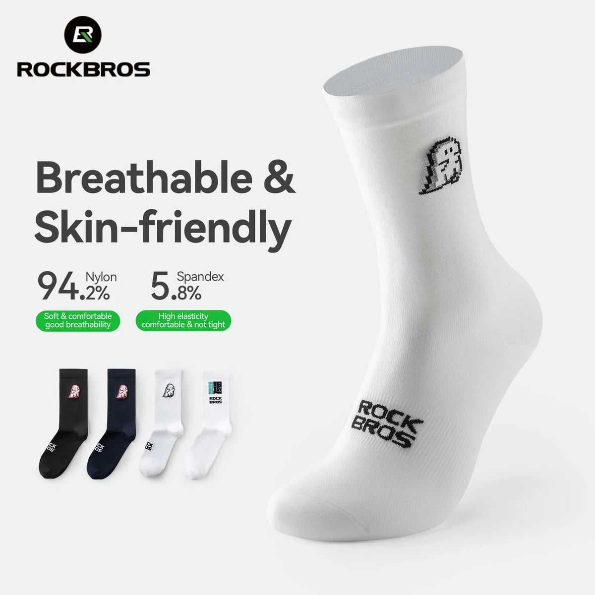 aerodynamic-cycling-socks-with-wear-resistant-hee-wicking-athletic-crew#color_white