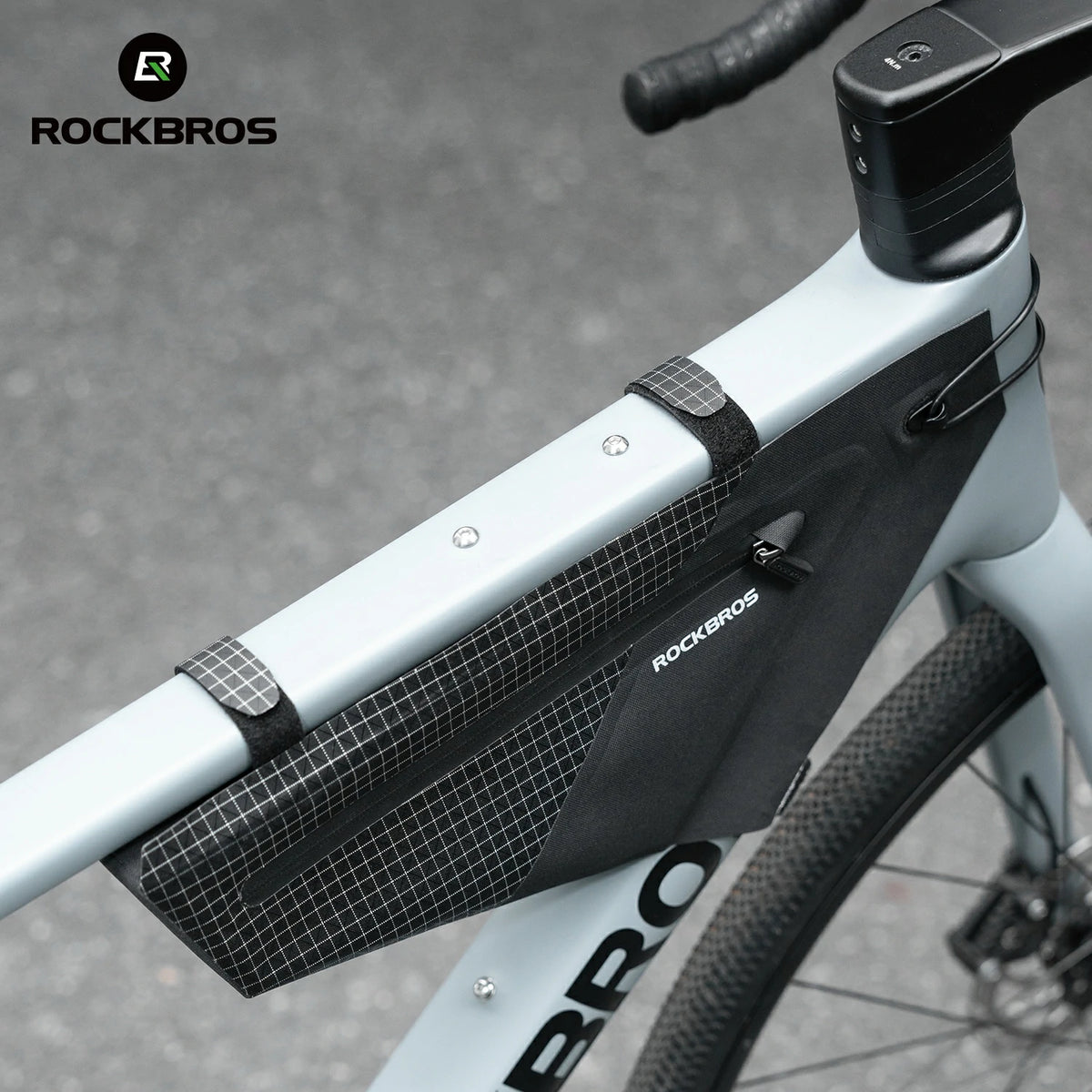 AS-165 Bolsa para cuadro de bicicleta 100% impermeable 1.7L