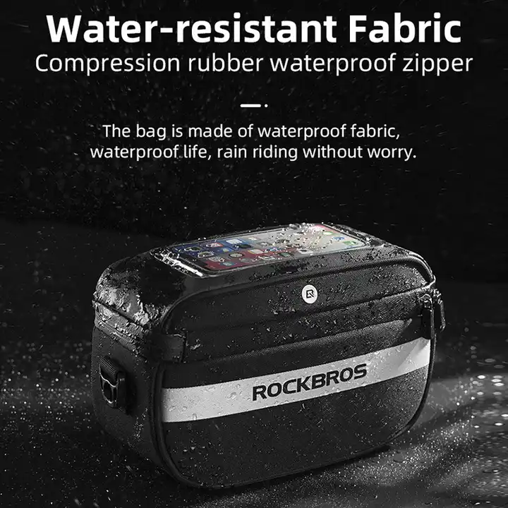 Bolsa de Bicicleta, Bolsa Delantera Portátil para Bicicleta