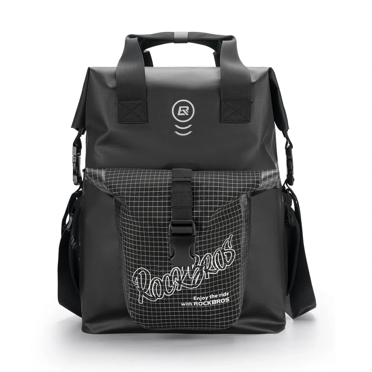 ROCKBROS bike handlebar bag for folding bike 18l