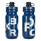 Paquete doble de botellas de agua de ciclismo de 600 ml para bicicleta