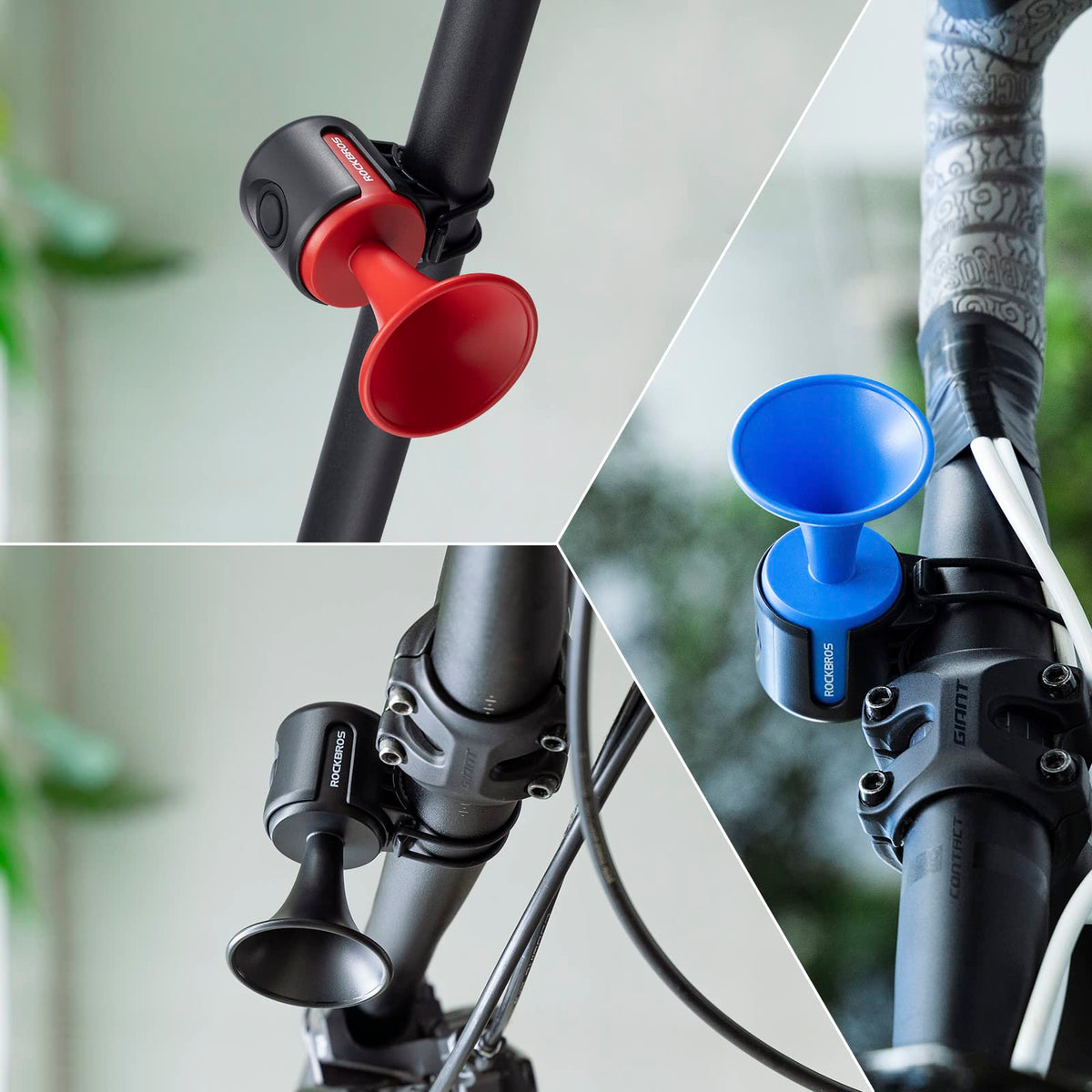 Bocina eléctrica para bicicleta 120dB IPX4 resistente al agua para patinete eléctrico