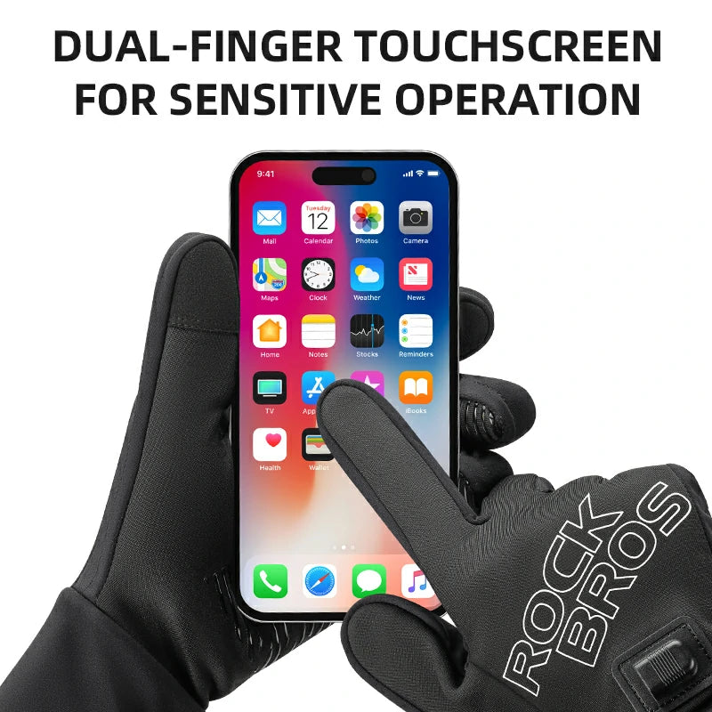 Winter Heated Gloves USB Rechargeable