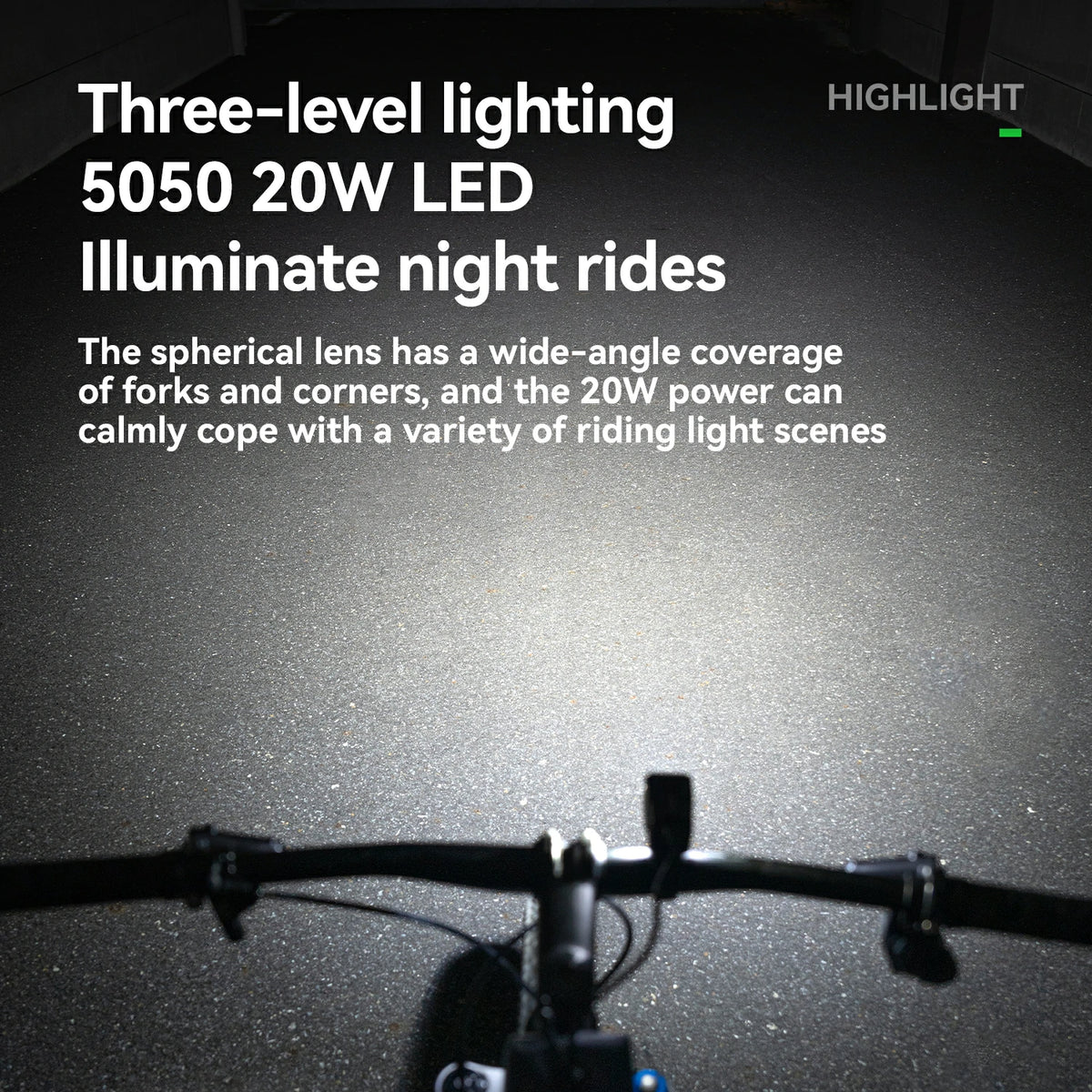 Front Light External Power Supply 1600LM USB-C
