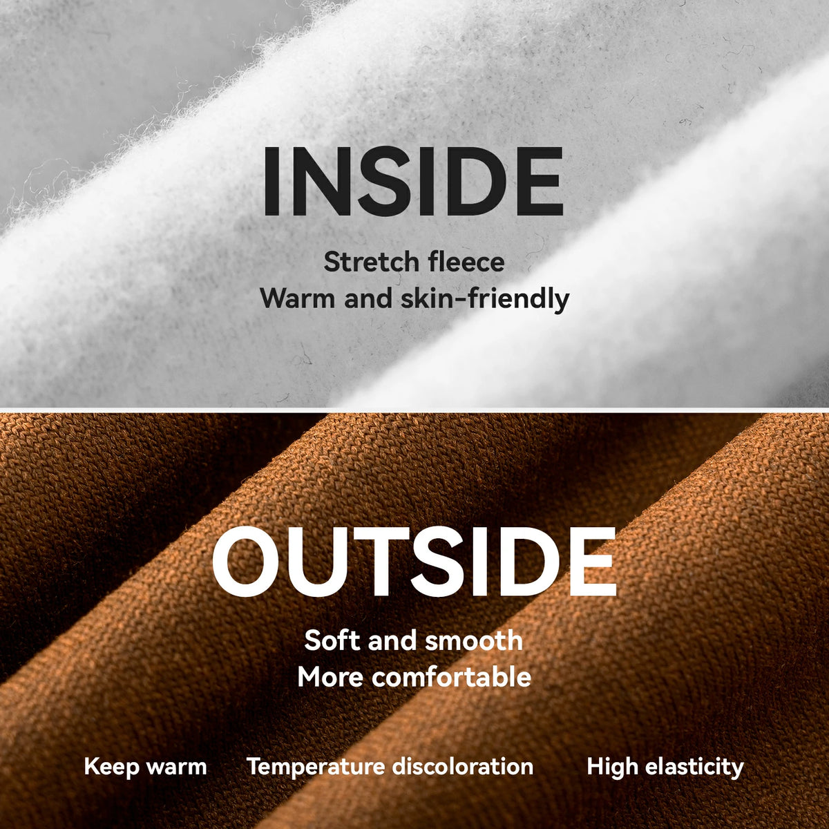 Balaclava polar termocromática transpirable e impermeable