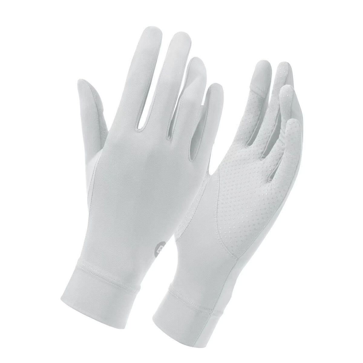 Pair of white gloves on a white background #Color_Light Gray