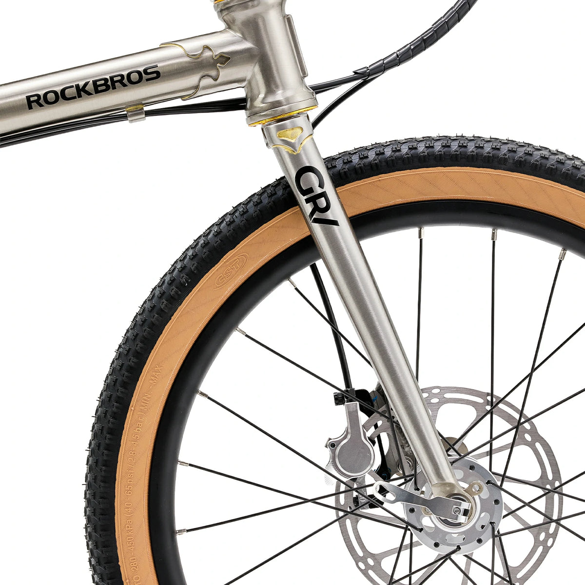 Bicicleta de gravel plegable Gravis-Steel