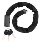 Candado de cadena ROCKBROS de 8 mm resistente antirrobo para bicicleta con llave - 0,91 metros de largo