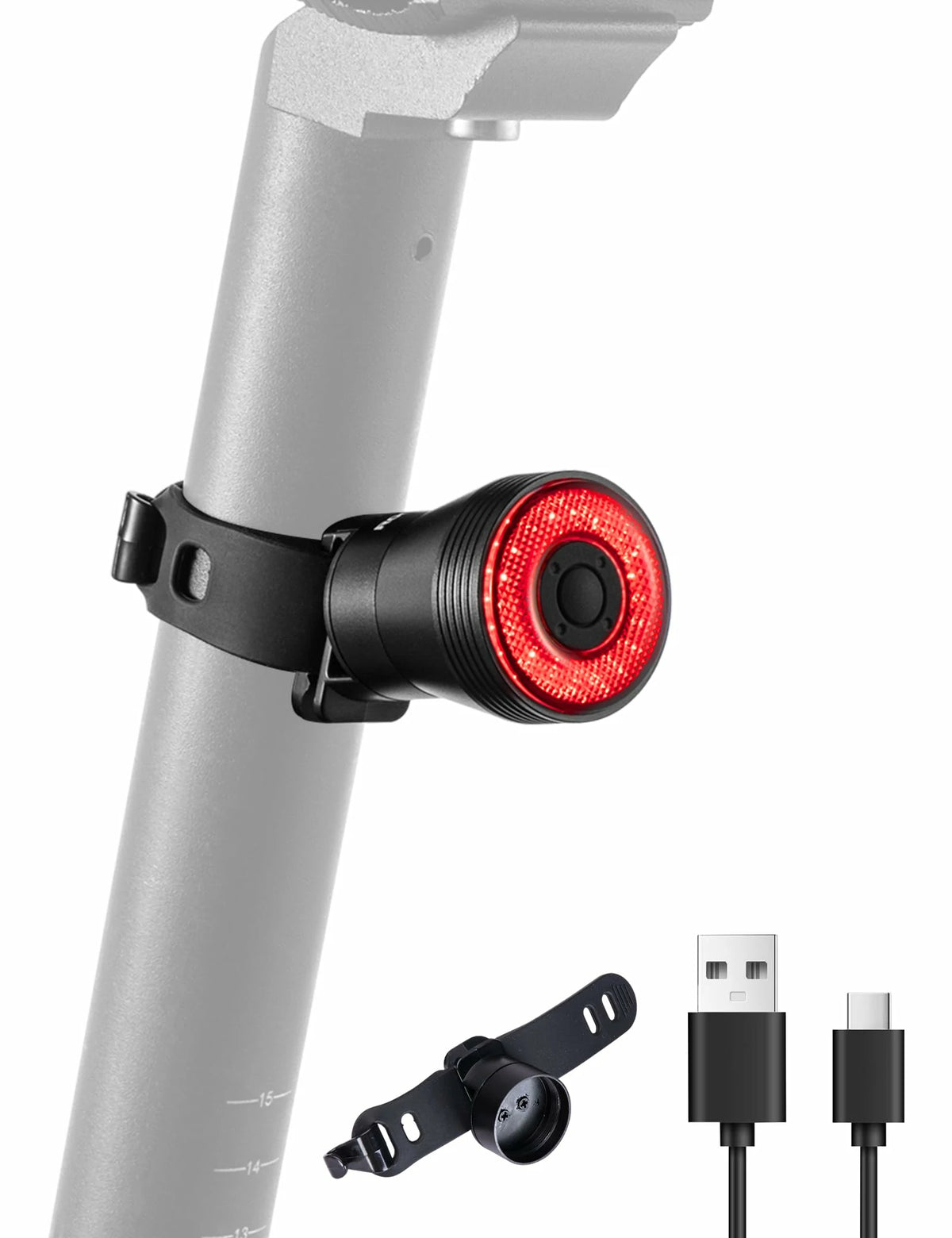 Luz trasera USB con sensor de freno Q5