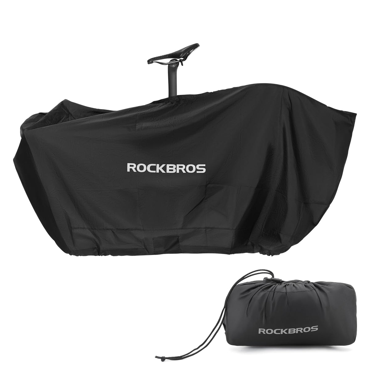 Funda para Bicicleta ROCKBROS para Bicicletas de 19-27.5 Pulgadas, Bolsa de Almacenamiento Plegable