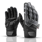 Guantes de Moto ROCKBROS de Invierno con Pantalla Táctil, Acolchado en la Palma y Protección para los Nudillos